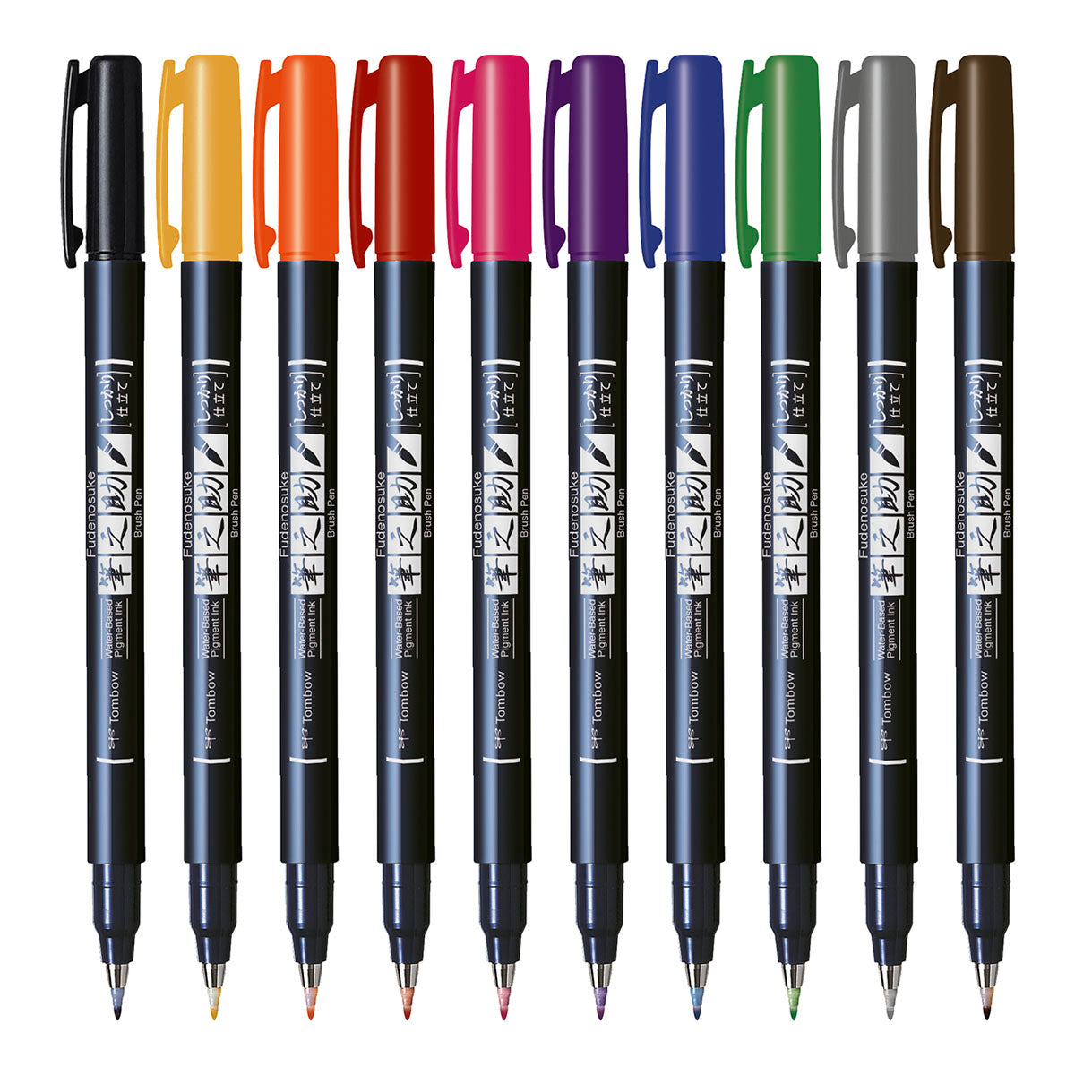 Tombow Fudenosuke WS-BH Calligraphy Brush Pen, Hard - image 2