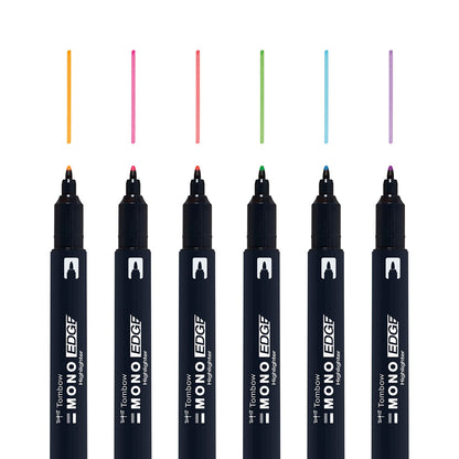Tombow MONO Edge Highlighter 6 Set - image 4