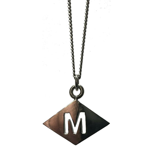 Trackside Shines Systems Barcelona Metro Silver Necklace - image 1