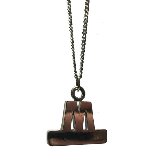 Trackside Shines Systems Copenhagen Metroen Silver Necklace - image 1
