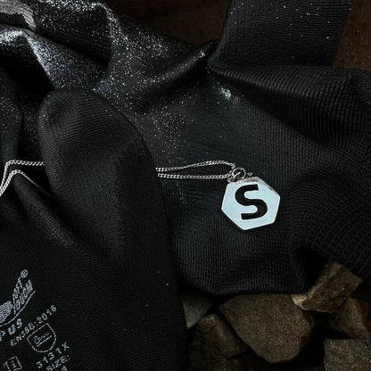 Trackside Shines Systems Copenhagen S-tog Silver Necklace - image 2