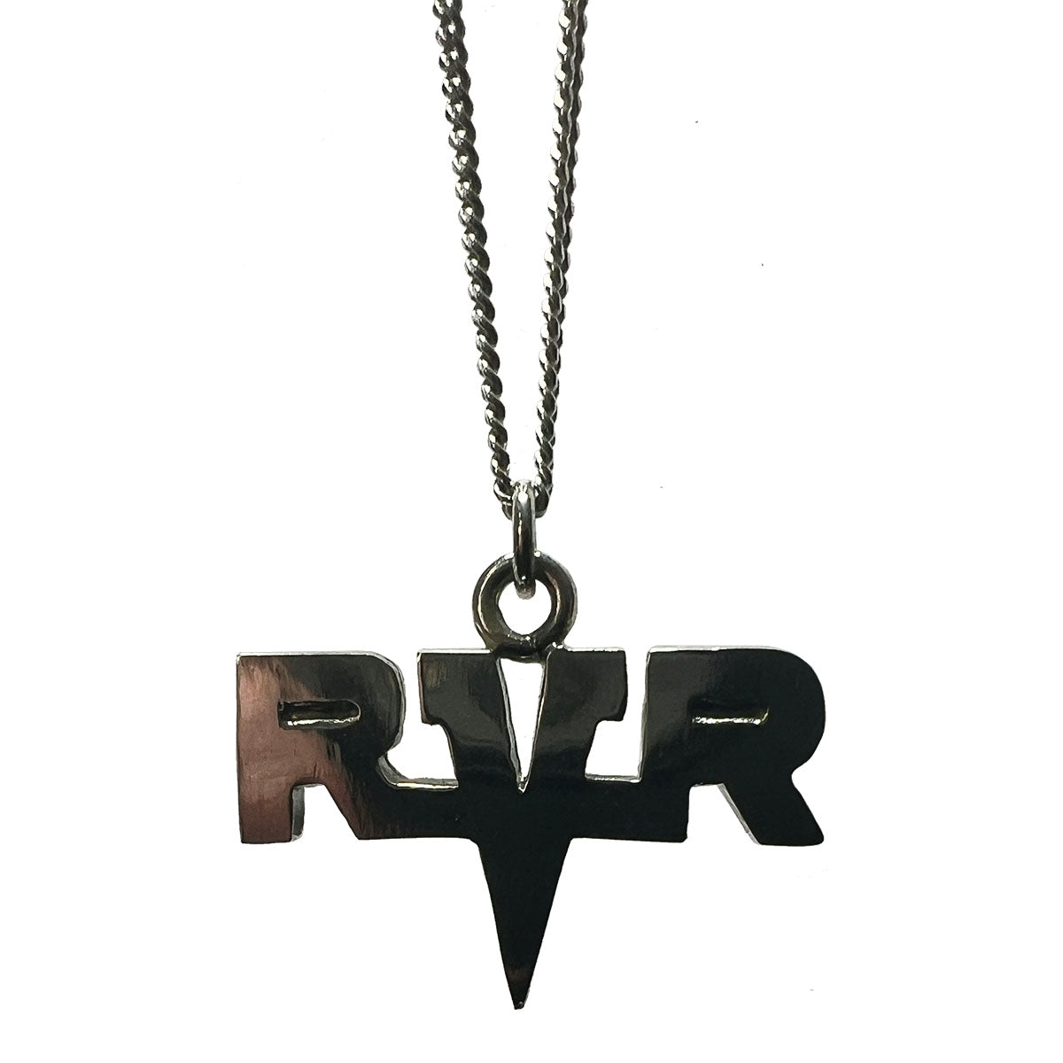 Trackside Shines Systems RVR Silver Necklace - image 1