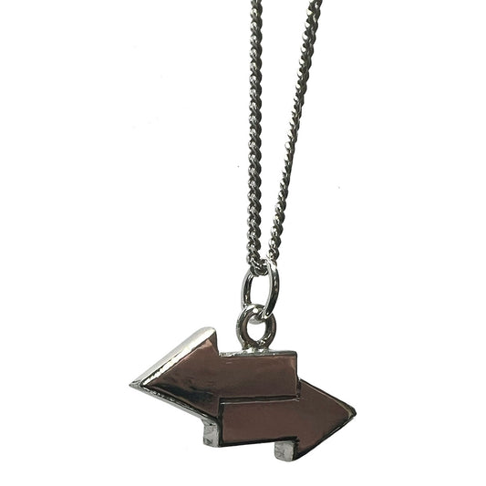 Trackside Shines Systems Skåne Pågan Silver Necklace - image 1