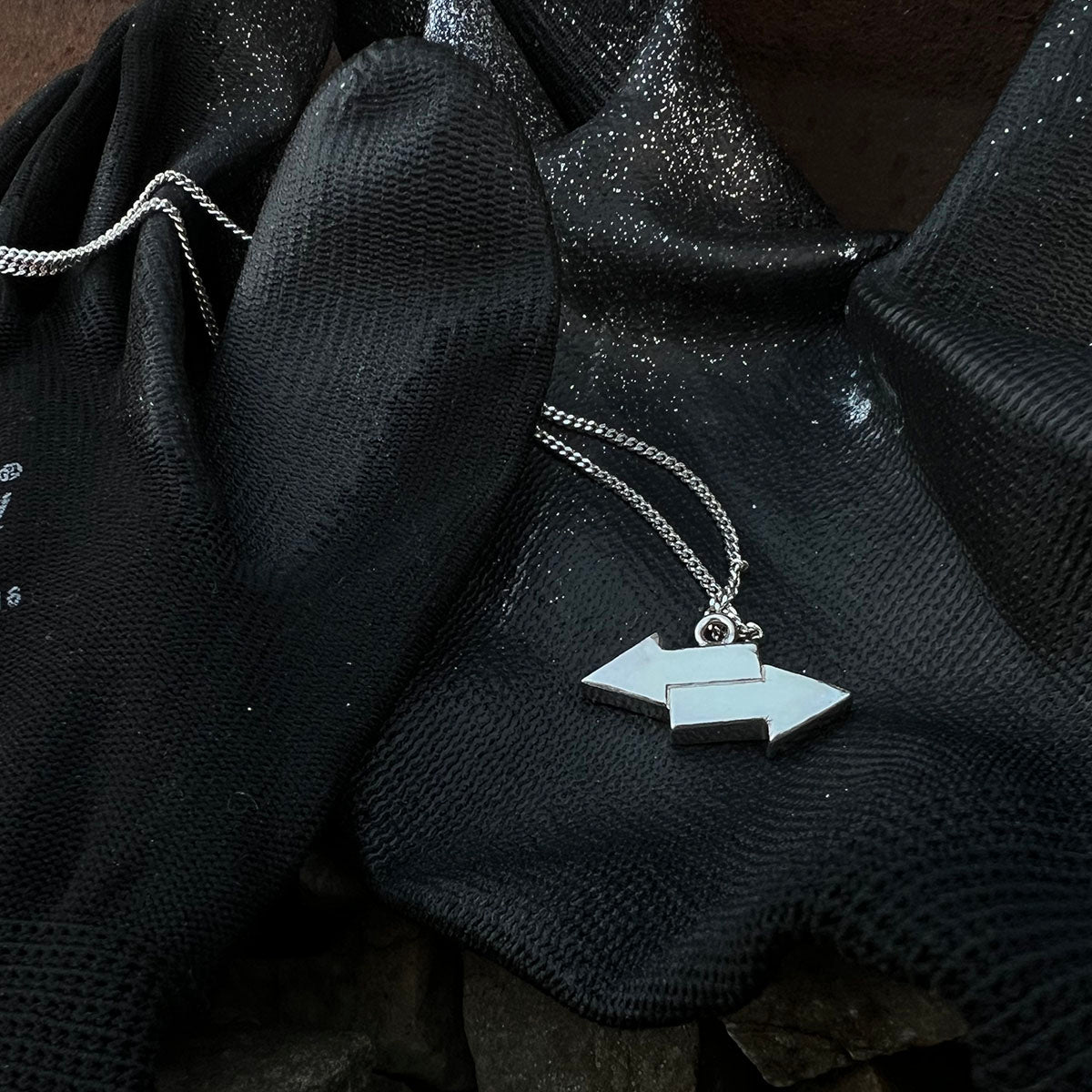 Trackside Shines Systems Skåne Pågan Silver Necklace - image 2
