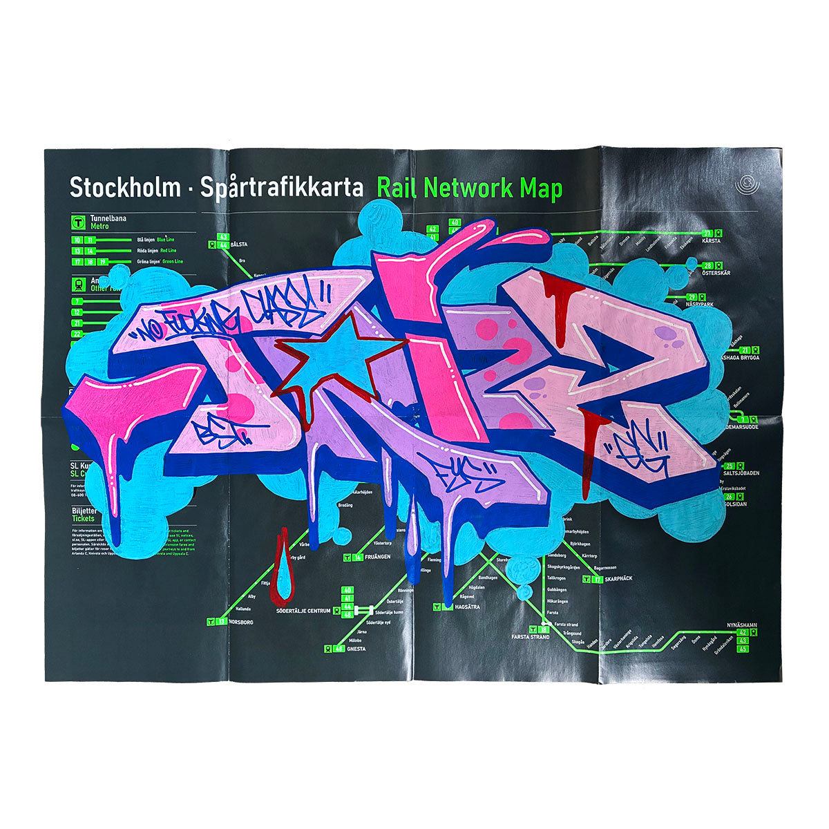 Triss Hand-painted Poster 70x50 cm - image 1