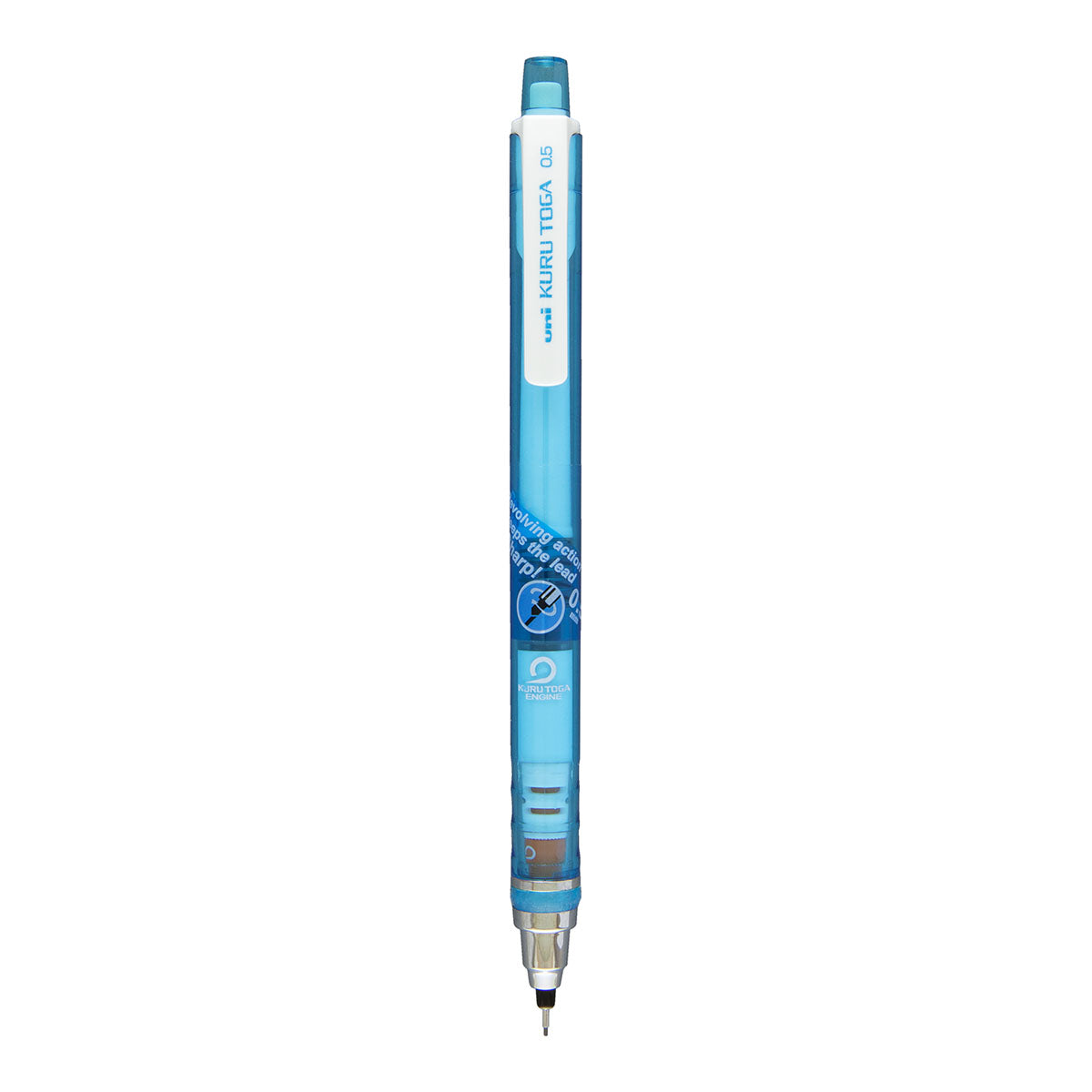 Uni Kuru Toga Mechanical Pencil 0.5 mm, Blue - image 1