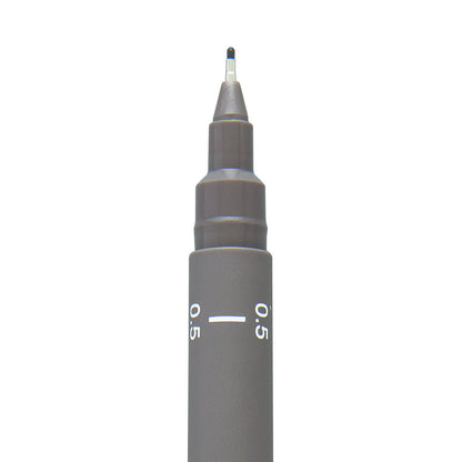 Uni Pin Fine Line Pen, Dark Grey - image 2