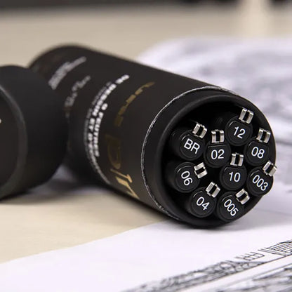 Uni Pin Fine Line Pens The Tube 9 Set, Black - image 3