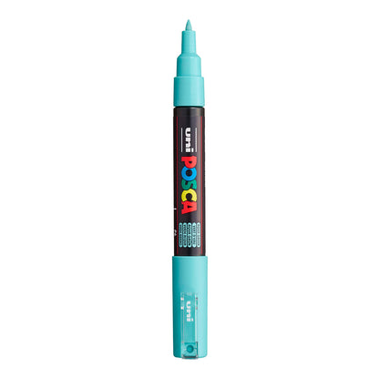 Uni Posca PC-1M Extra Fine 0.7 mm paint marker in Aqua Green