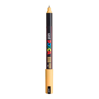 Uni Posca PC-1MR Ultra Fine 0.7 mm paint marker in Apricot