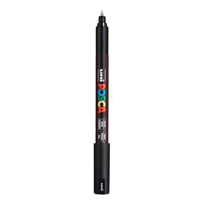 Uni Posca PC-1MR Ultra Fine 0.7 mm paint marker in Black