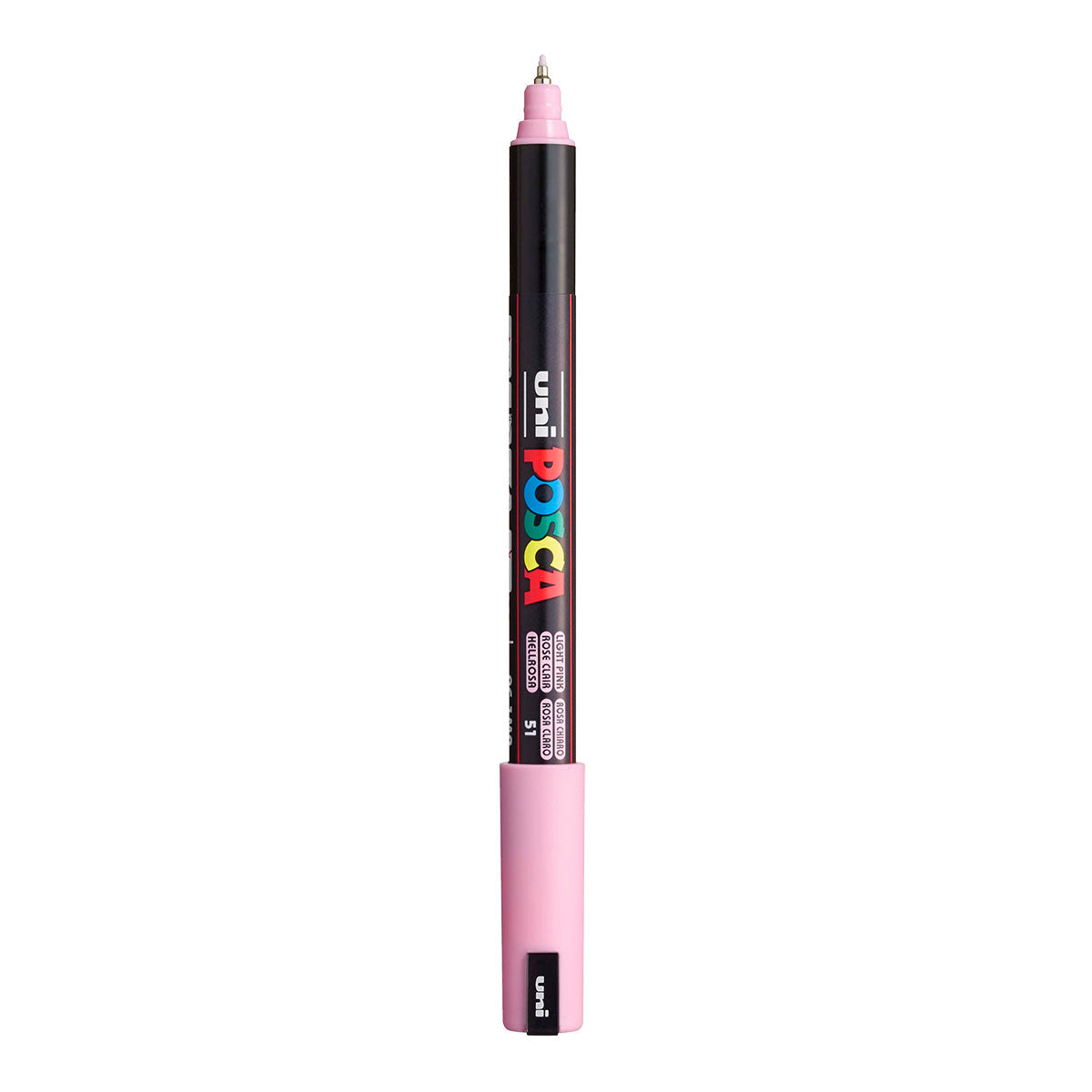Uni Posca PC-1MR Ultra Fine 0.7 mm paint marker in Light Pink