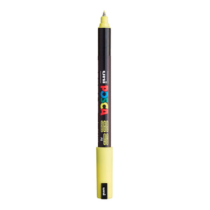 Uni Posca PC-1MR Ultra Fine 0.7 mm paint marker in Sunshine Yellow
