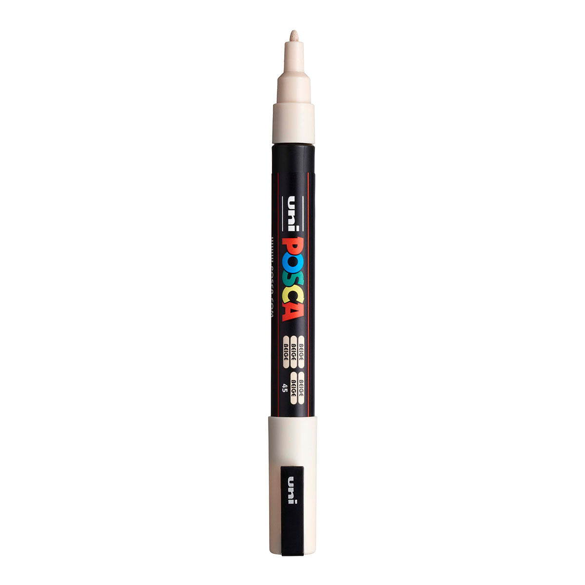 Uni Posca PC-3M Fine 1.3 mm paint marker in Beige