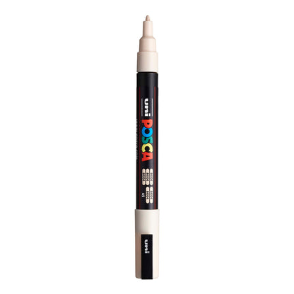 Uni Posca PC-3M Fine 1.3 mm paint marker in Beige