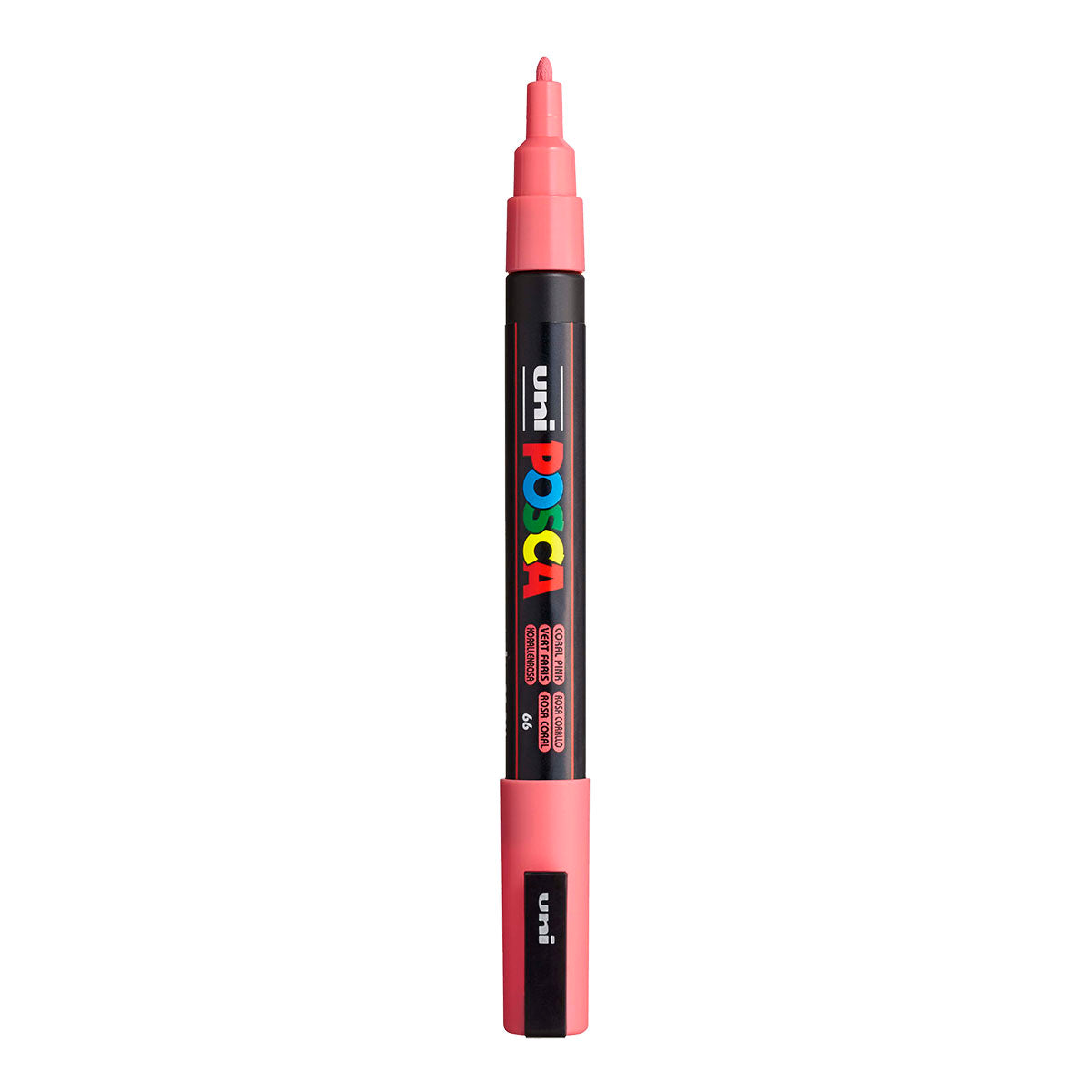 Uni Posca PC-3M Fine 1.3 mm paint marker in Coral Pink