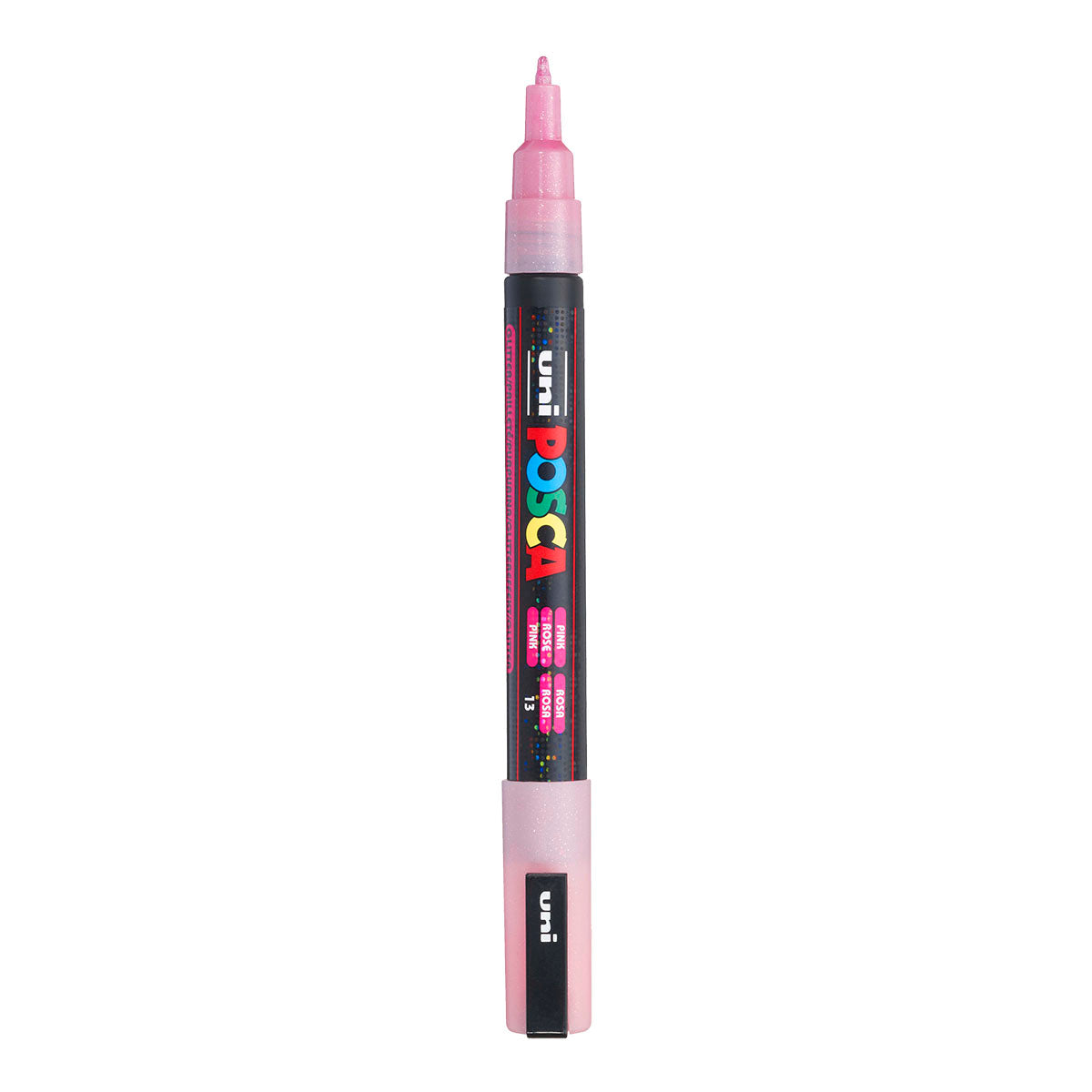 Uni Posca PC-3M Fine 1.3 mm paint marker in Glitter Pink