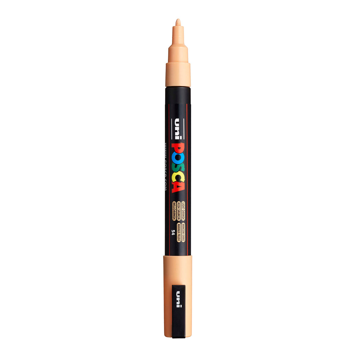 Uni Posca PC-3M Fine 1.3 mm paint marker in Light Orange