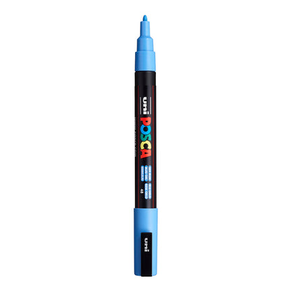 Uni Posca PC-3M Fine 1.3 mm paint marker in Sky Blue
