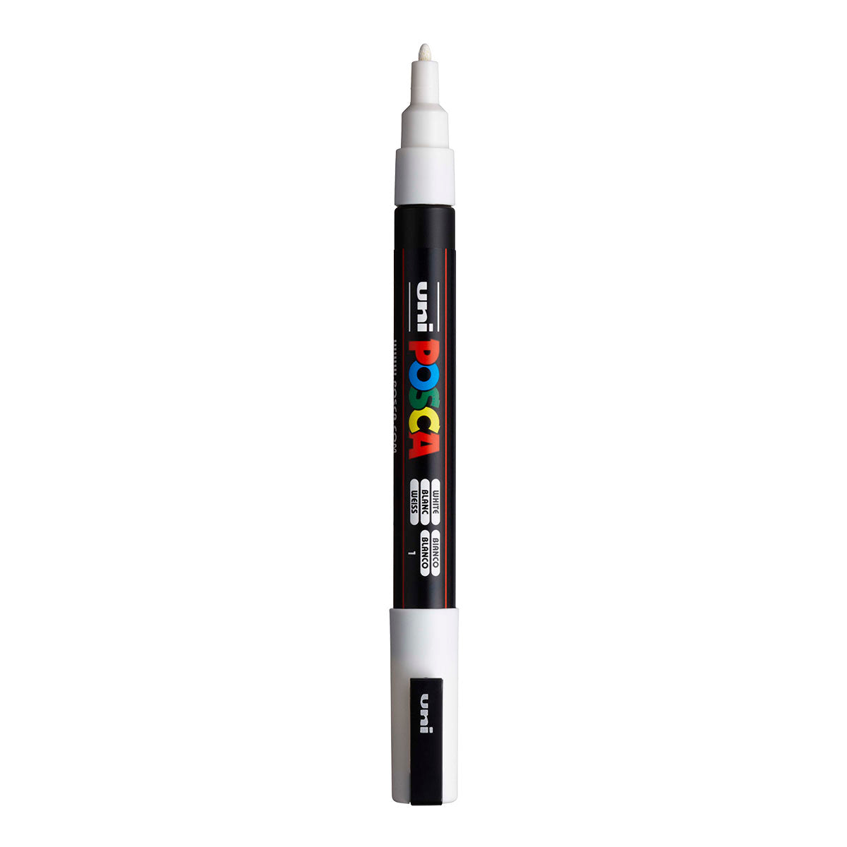 Uni Posca PC-3M Fine 1.3 mm paint marker in White