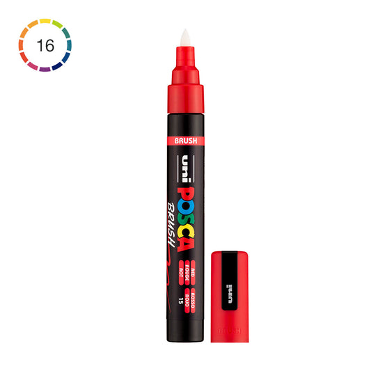 Uni Posca PC-5BR Brush Pen 1-4 mm