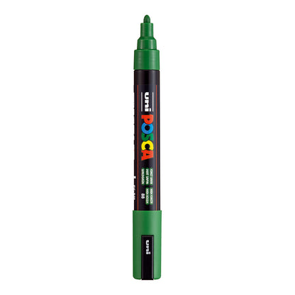 Uni Posca PC-5M Medium 2.5 mm paint marker in Forest Green