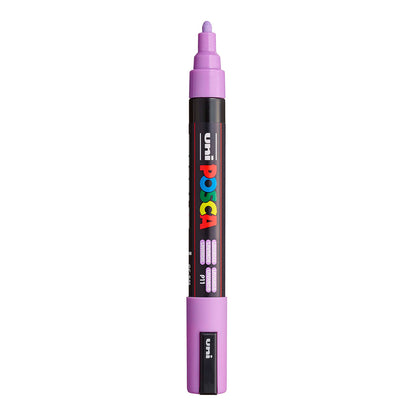 Uni Posca PC-5M Medium 2.5 mm paint marker in Lavender