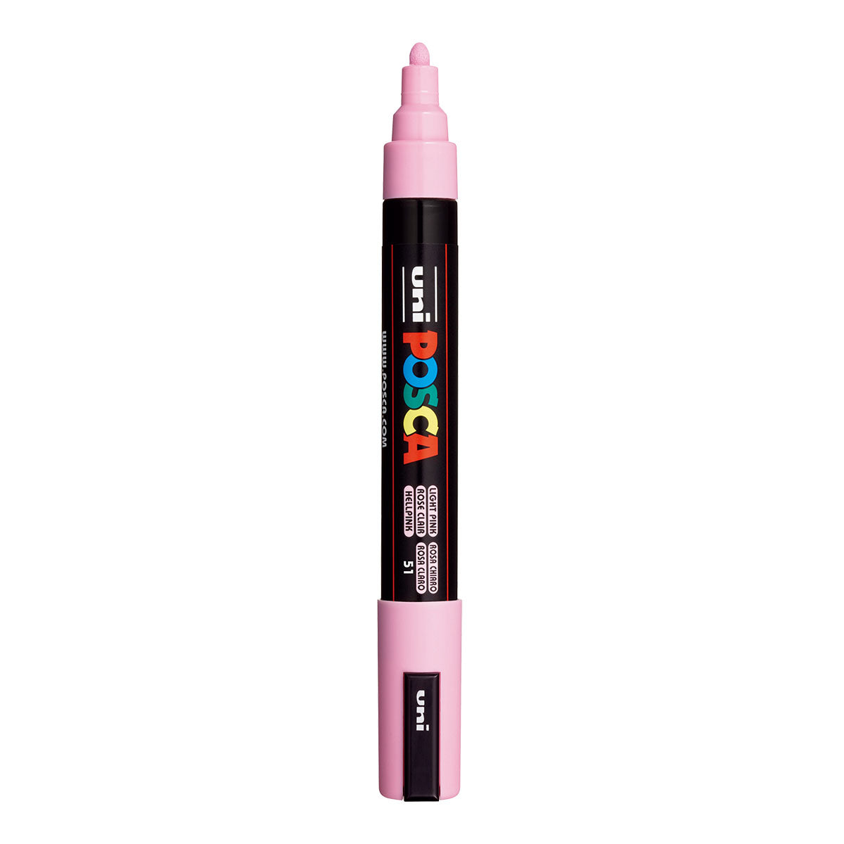 Uni Posca PC-5M Medium 2.5 mm paint marker in Light Pink