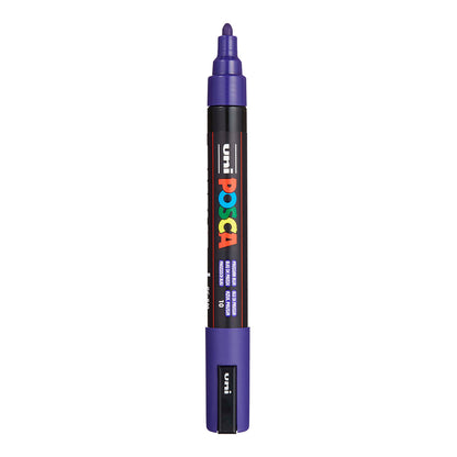 Uni Posca PC-5M Medium 2.5 mm paint marker in Prussian Blue