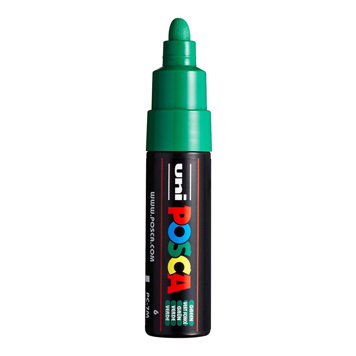 Uni Posca PC-7M Large Round 5 mm paint marker in Green