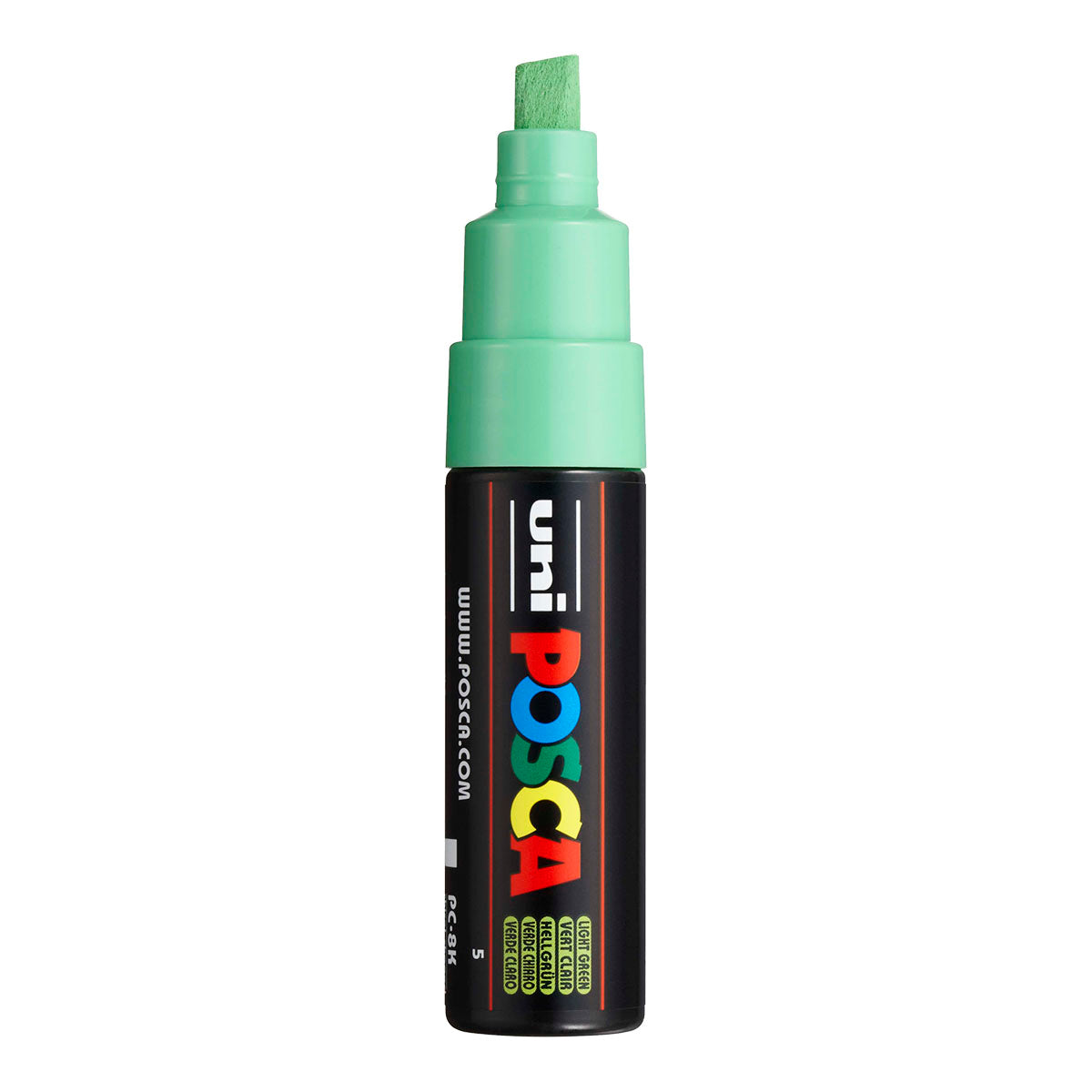 Uni Posca PC-8K Broad 8 mm paint marker in Light Green