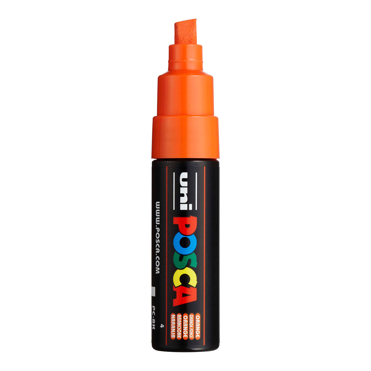 Uni Posca PC-8K Broad 8 mm paint marker in Orange