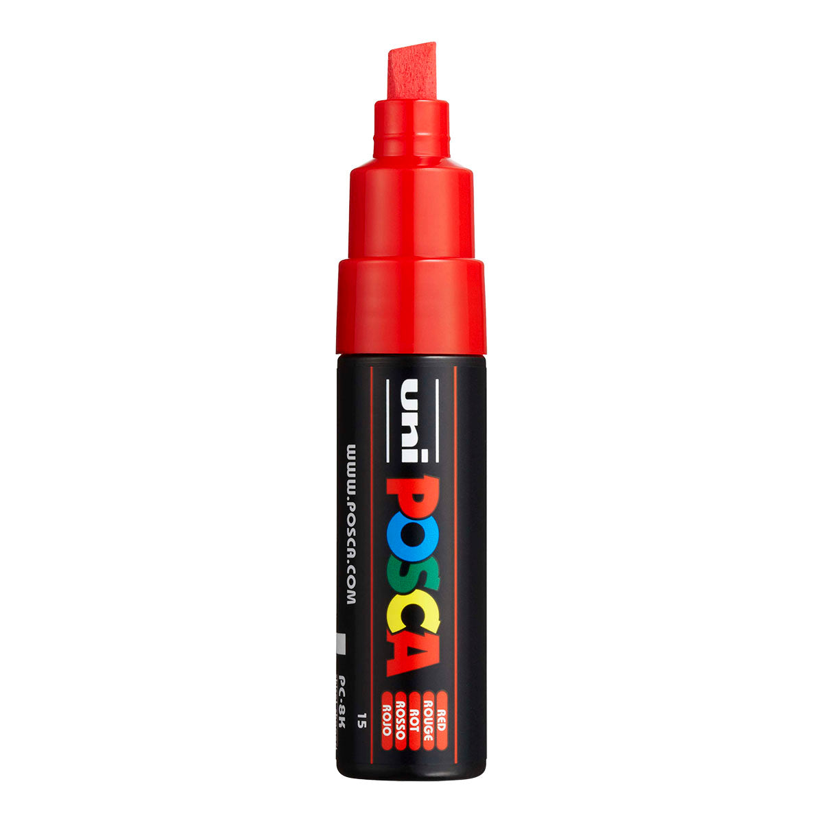 Uni Posca PC-8K Broad 8 mm paint marker in Red