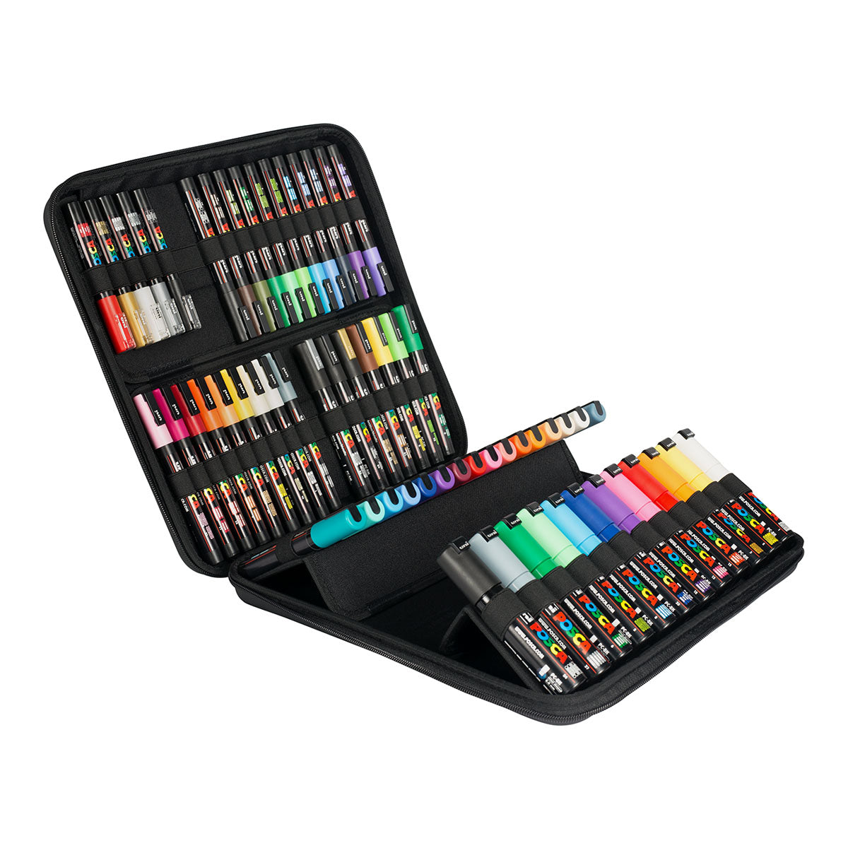Uni Posca Markers Mixed 60 Set Suitcase - image 2