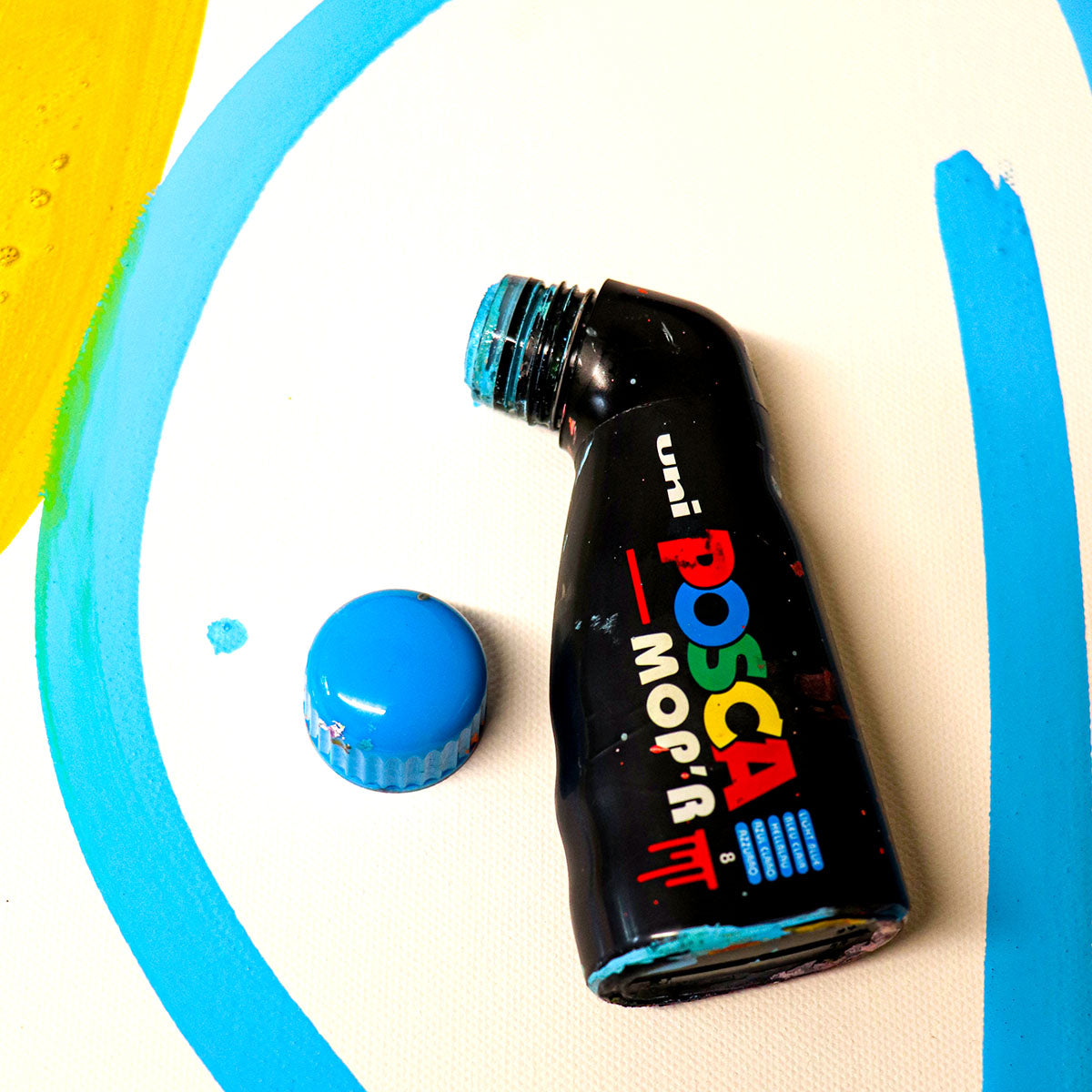 Uni Posca Mop'r PCM-22 Squeeze Marker 19 mm, 8set - image 5