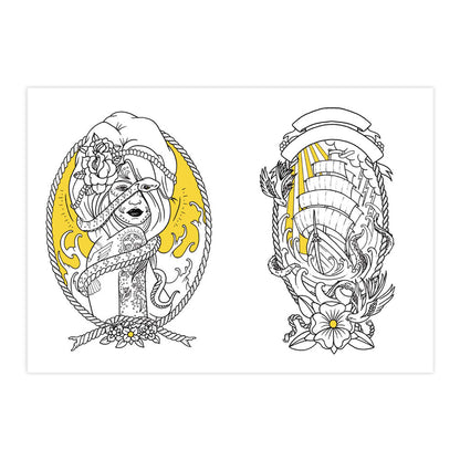 Tattoo Colouring book - image 2