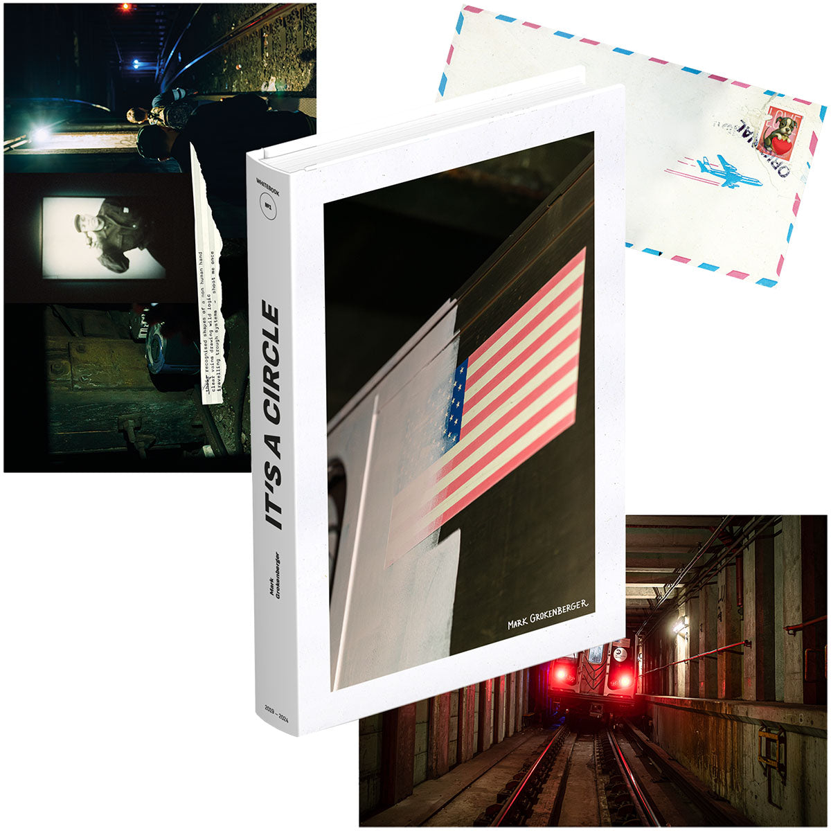 Whitebook 01 - It's A Circle By Mark Grokenberger LTD. Edition - image 1